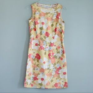 LIZ CLAIBORNE Lizwear Floral Sheath Dress 4P